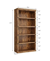gaomon 5 Tier Bookcase