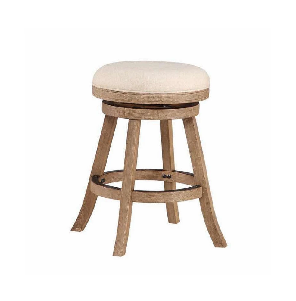 Slickblue Wood Counter Stool with Swivel Seat – Stylish and Durable Seating for Kitchen & Dining