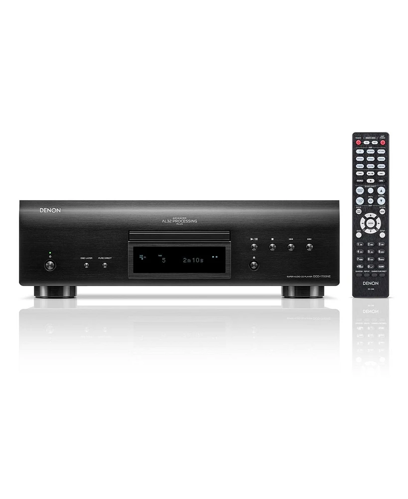 Denon Dcd-1700NE Cd/Sacd Player with Advanced AL32 Processing Plus