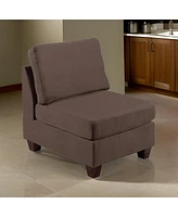 Slickblue Modular Armless Sofa Chair – Versatile and Comfortable Seating for Living Room or Lounge Spaces