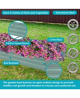 Galvanized Steel Raised Garden Bed