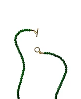 seree Forest — Green chalcedony beaded necklace