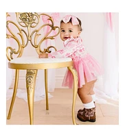 Sweet Wink Baby Girls Coquette Bow Long Sleeve Tutu Bodysuit