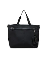 Madden Girl Polyester Small Weekender Duffle Bag with Pouch