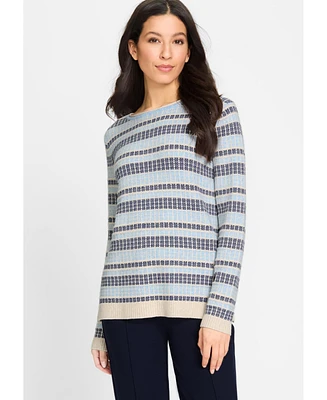 Olsen Women's Striped Sweater