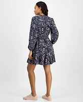 Tommy Hilfiger Women's Paisley-Print Popover Dress