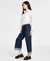 Tommy Hilfiger Women's Wide-Leg Jeans