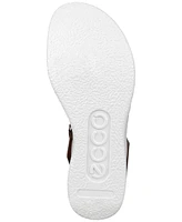 Ecco Women's Flowt Wedge Cork Sandals