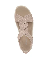 BZees Women's Lilly Bright Washable Strappy Sandals