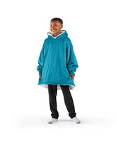 Bare Homey B-Cozy Youth Sherpa Fleece Wearable Blanket