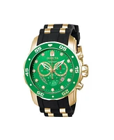 Invicta Men's 6984 Pro Diver Scuba Quartz Chronograph Green Dial Watch