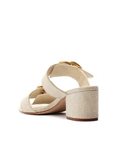 Schutz Women's Olga Round Toe Dress Sandals