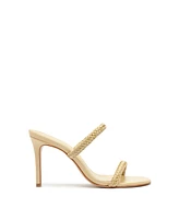 Schutz Women's Taliah Woven Slip-On Dress Sandals