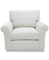 Reiter Fabric Swivel Accent Chair, Exclusively at Macy's