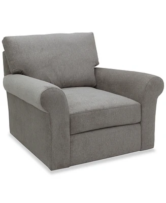 Reiter Fabric Swivel Accent Chair, Exclusively at Macy's