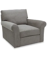 Reiter Fabric Swivel Accent Chair, Exclusively at Macy's