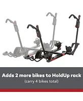 Yakima HoldUp Plus 2 Hitch Bike Rack Extension with StrongArm Design, Black