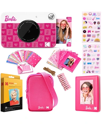 Kodak x Barbie Printomatic Instant Print Camera + Case, Photo Album