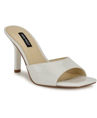 Nine West Women's Disko Square Toe Stiletto Sandals
