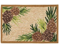 Liora Manne' Ravella Forest Border 2'x3' Area Rug