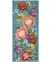 Liora Manne' Esencia Secret Garden 1'11"x4'11" Runner Area Rug