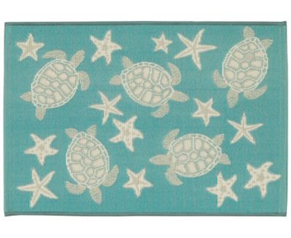 Liora Manne Esencia Turtle Stars Rug Collection