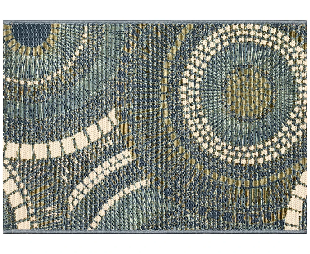 Liora Manne' Esencia Circles 2'5"x3'11" Area Rug