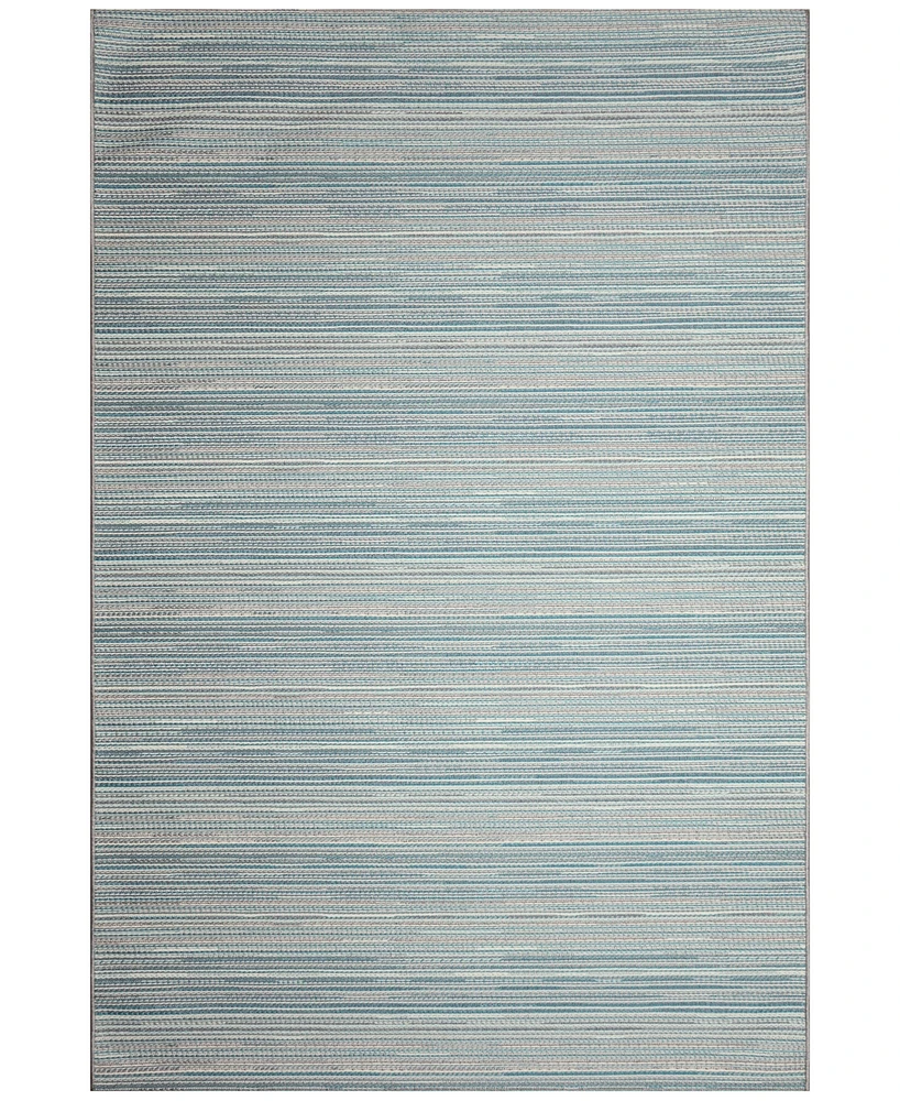 Liora Manne' Miranda Tweed Stripe 3'3"x4'11" Area Rug