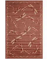 Liora Manne' Carmel Dragonfly 4'10"x7'6" Area Rug