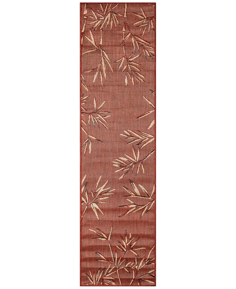 Liora Manne' Carmel Border 1'11"x7'6" Runner Area Rug