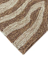 Liora Manne' Ravella Zebra 2'x8' Runner Area Rug