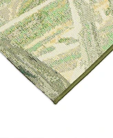 Liora Manne' Esencia Palm Fan 1'11"x4'11" Runner Area Rug