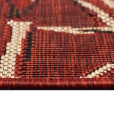 Liora Manne' Carmel Border 3'3"x4'11" Area Rug