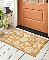 Liora Manne' Natura Shells 2'x3' Area Rug