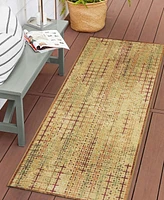 Liora Manne' Esencia Sienna 1'11"x4'11" Runner Area Rug