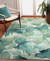 Liora Manne' Marina Lotus 4'10"x7'6" Area Rug