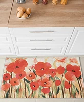 Liora Manne' Impressions Poppies 2'5"x3'11" Area Rug