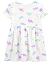 Carter's Toddler Girls Dinosaur-Print Dress