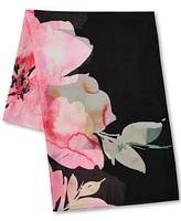 Calvin Klein Sunset Floral Chiffon Wrap