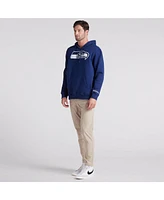 Fanatics Men's Navy Seattle Seahawks Legacy Fleece Pullover Hoodie