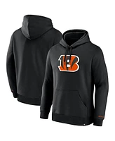 Fanatics Men's Black Cincinnati Bengals Legacy Fleece Pullover Hoodie