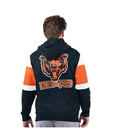 Starter Men's Navy Chicago Bears Extreme Full-Zip Hoodie