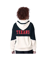 Starter Women's White Houston Texans Scrimmage Full-Zip Hoodie