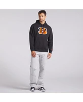 Fanatics Men's Black Cincinnati Bengals Legacy Fleece Pullover Hoodie