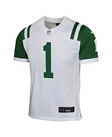 Nike Big Boys and Girls Ahmad Sauce Gardner White New York Jets Classic Alternate Game Jersey