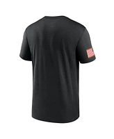 Nike Men's Black Florida State Seminoles 2024 Military Appreciation Legend Performance T-Shirt