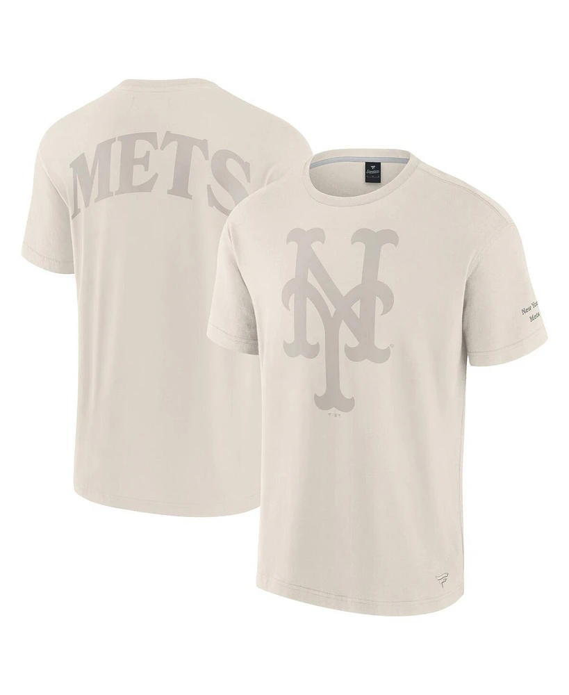 Fanatics Men's Cream New York Mets Elements Iconic T-Shirt