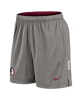 Nike Men's Garnet/Heather Gray Florida State Seminoles Player Reversible Shorts