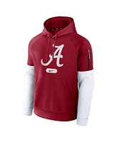 Nike Men's Crimson Alabama Tide Fitness Performance Pullover Hoodie