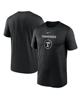 Nike Men's Black Tennessee Volunteers On-Court Basketball Legend Practice Performance T-Shirt